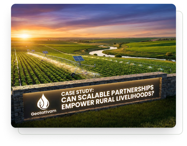 Scalable partnerships empower rural livelihoods